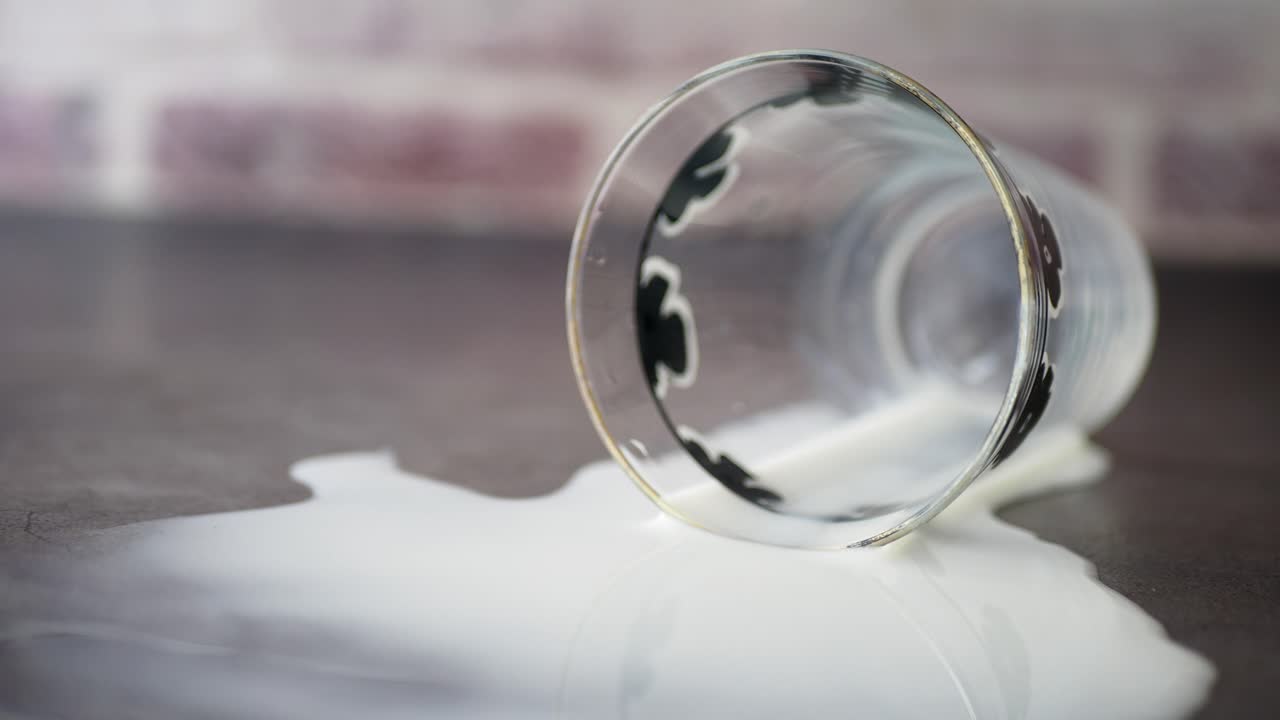 Spilled Milk on a Countertop