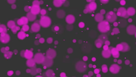 noche estrellada hipnotizante patrón de puntos rosados contra el cielo negro