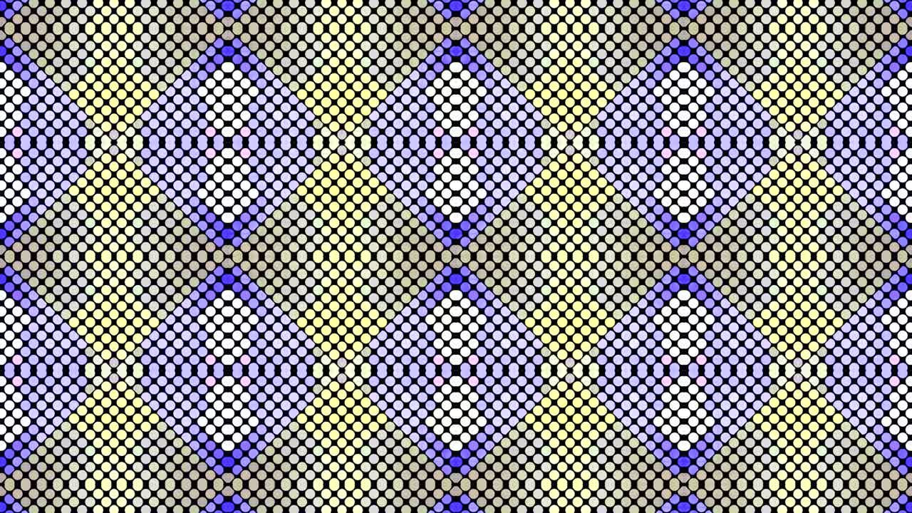 kaleidoscopio en movimiento. gráficos en movimiento de 4k