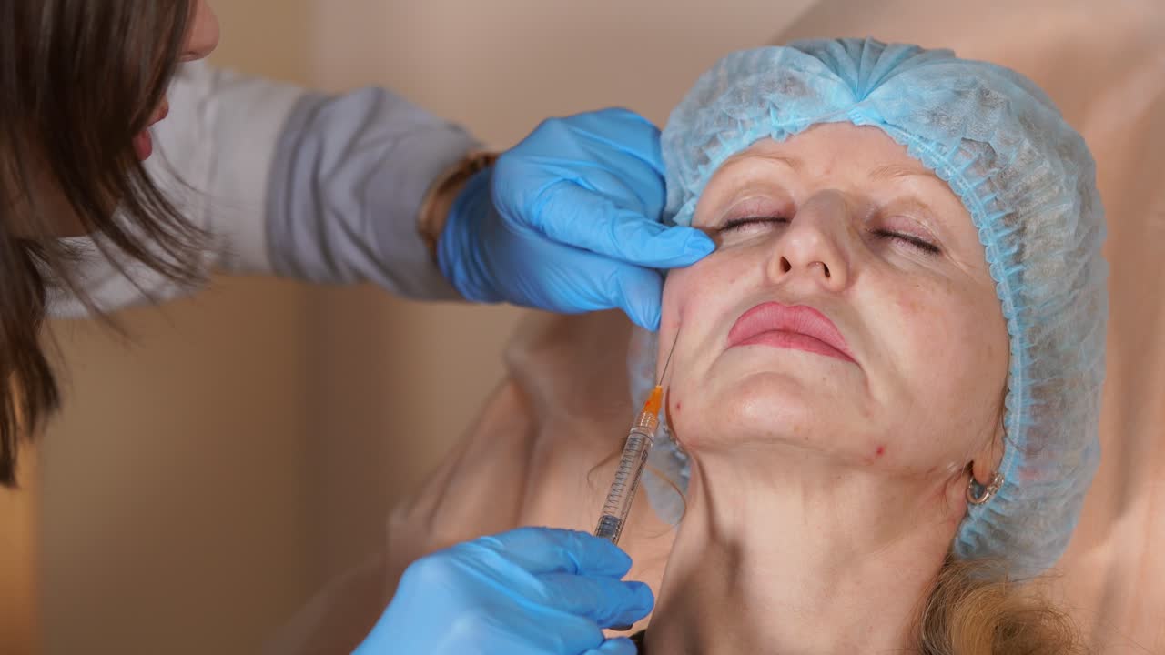 процедура косметической инъекции