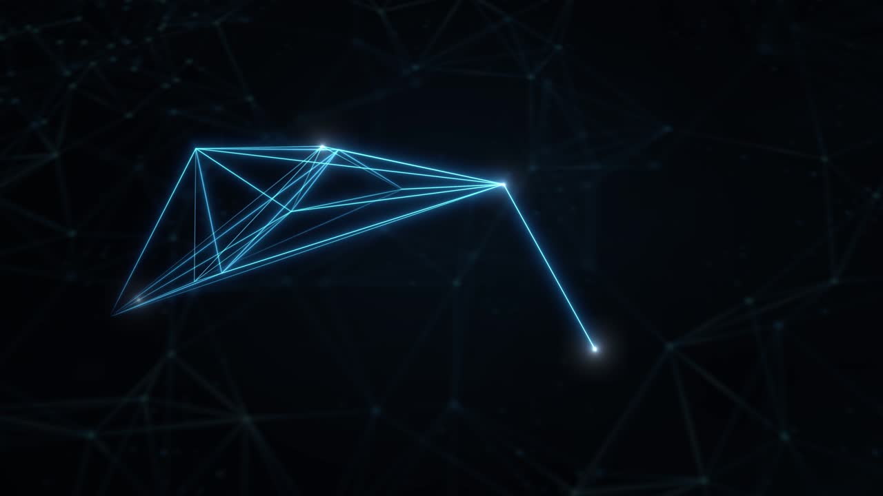 diseño abstracto de la red