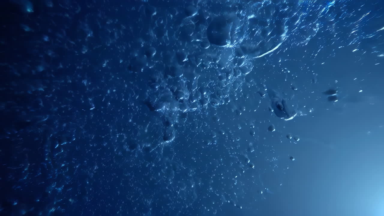 Bolle d'acqua sott'acqua
