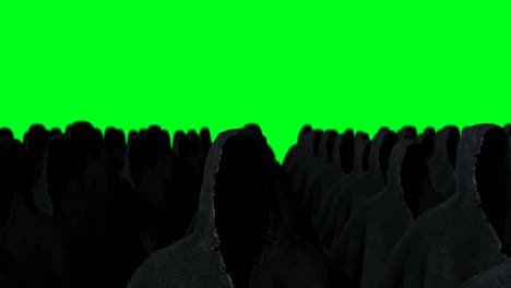 el misterio del miedo a la animación de fantasmas. la sudadera dinámica. el aislamiento. la animación realista de pantalla verde 4k.