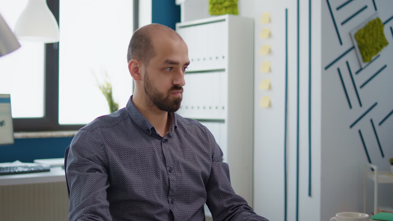 Business man with financial expertise planning sales charts