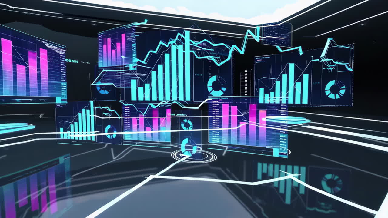 Data Visualization in a Virtual Business Environment