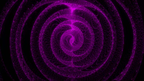 patrón de forma de punto de color rosa animación gráficos de movimiento