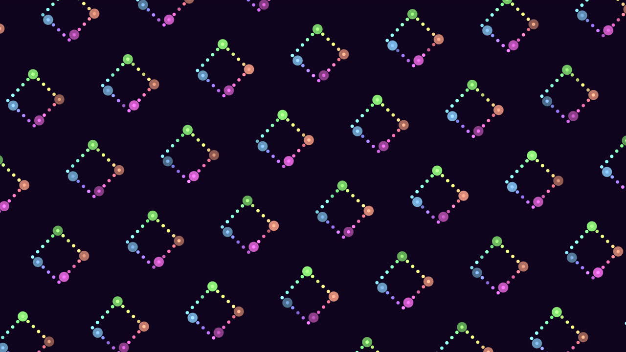 Vibrant and eye-catching seamless pattern of colorful arrows on a black background. The arrows are diagonally aligned, with varying directions and bright hues creating an engaging visual design
