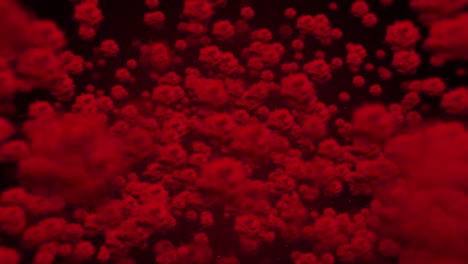 fondo de movimiento animado rosa roja