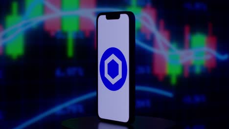 Chainlink Price in candlestick trading