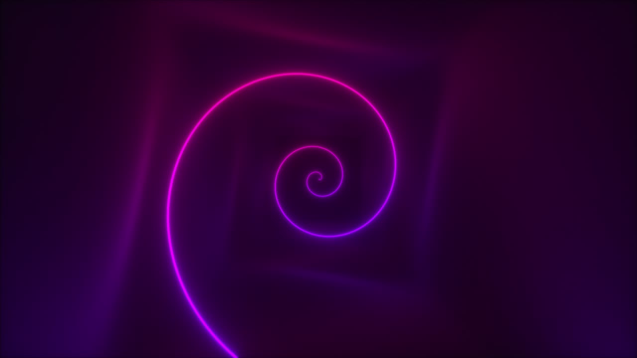 Spiral curl geometric light abstract background