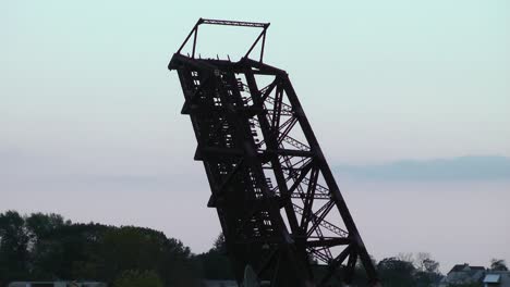 Crook-Point-Klappbrücke,-Providence,-Rhode-Island