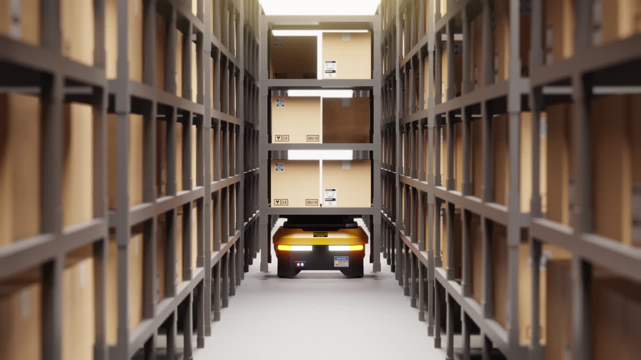 автономные роботы несут товары, промышленность использует датчики, сканируют близлежащие объекты.