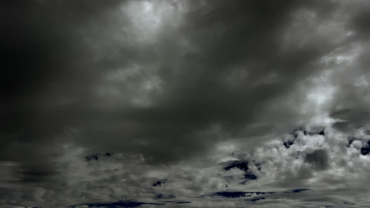 Dramatic Dark Clouds and Stormy Sky