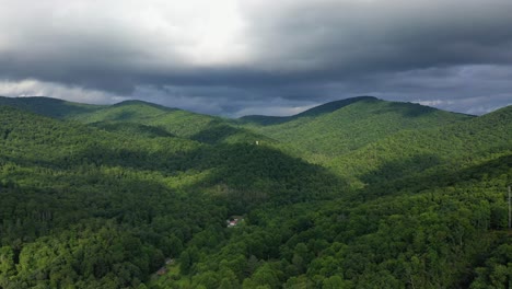 hills in tennessee at sunset