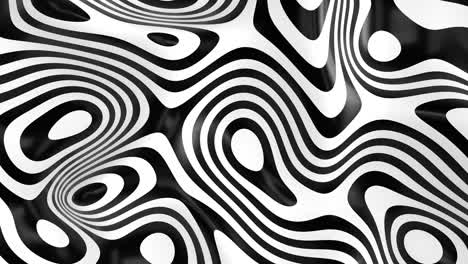 fondo de movimiento de rayas negras y blancas abstractas