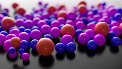 abstract colorful balls