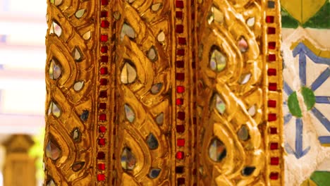 intricate designs at bangkok's famous temple