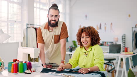 diseñadores de moda en el trabajo