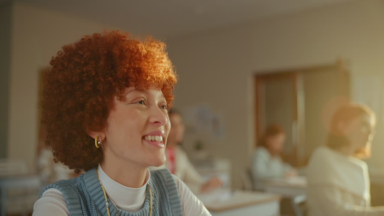 교실 환경에서의 학생들
