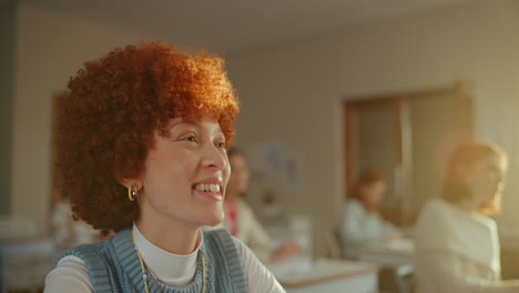 students in a classroom setting