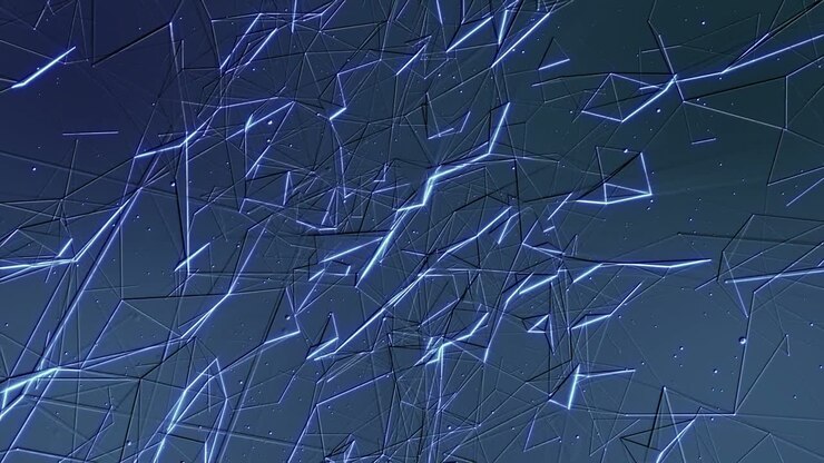 3D background based on three-dimensional extrusion on the plane
