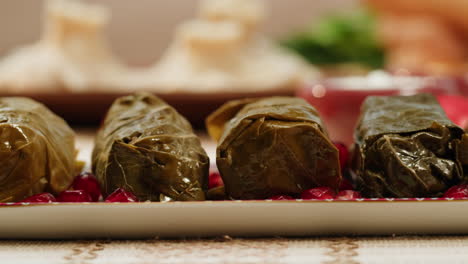 delicious stuffed grape leaves (dolma)