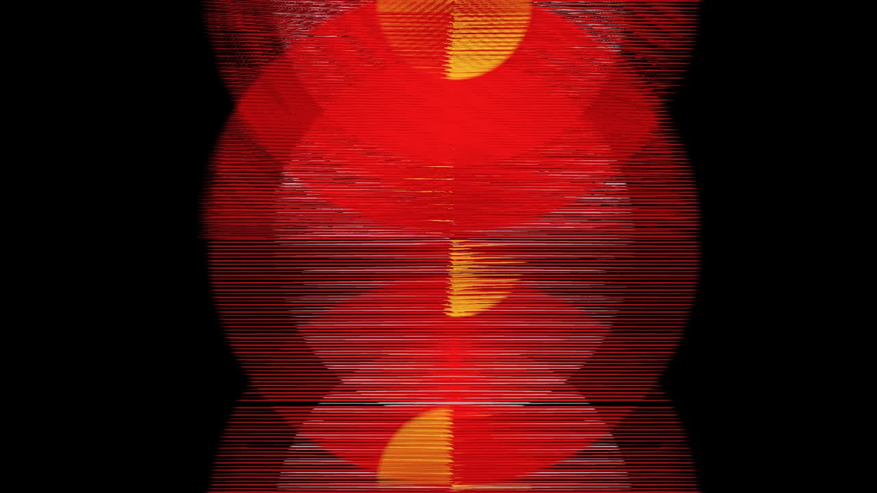 추상적인 배경 플리킹 원형 패턴