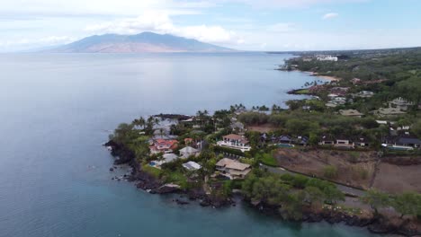 sky view of maui and surrounding islands