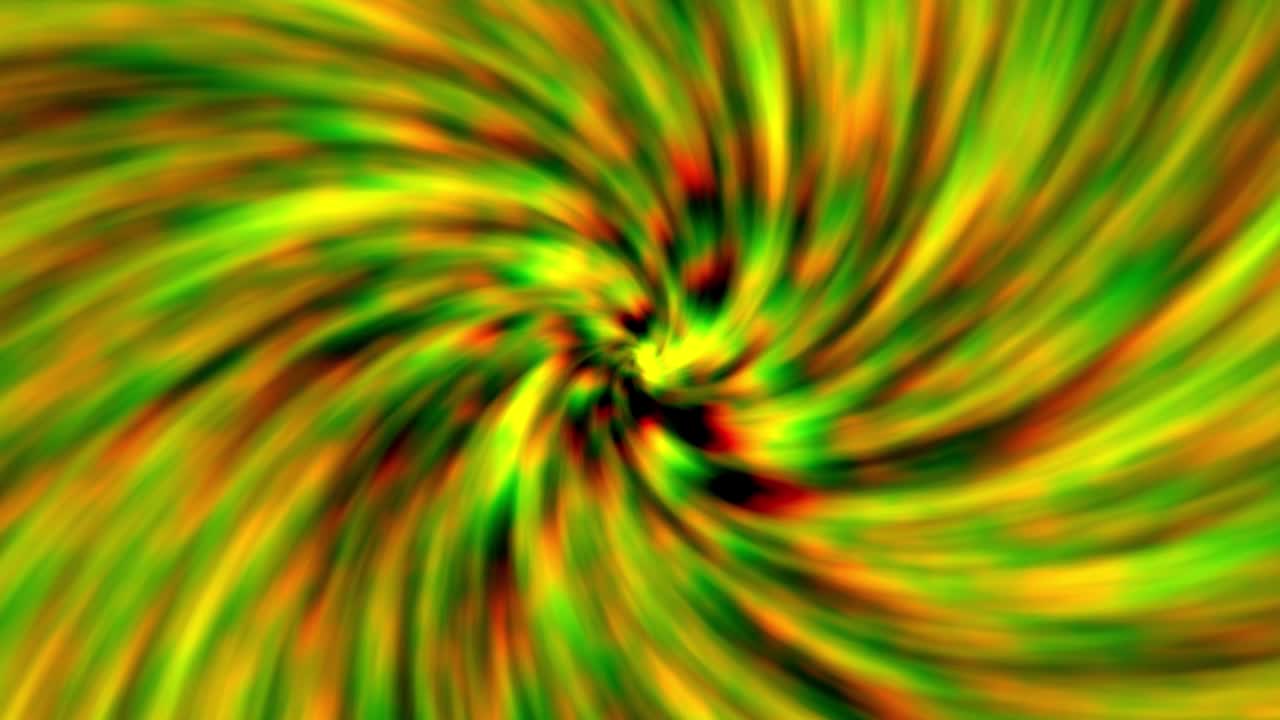 Swirling spiral circles
