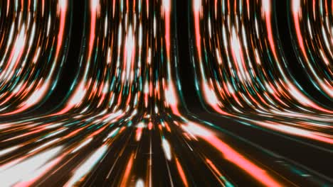 Abstract Futuristic Glowing Lines Background