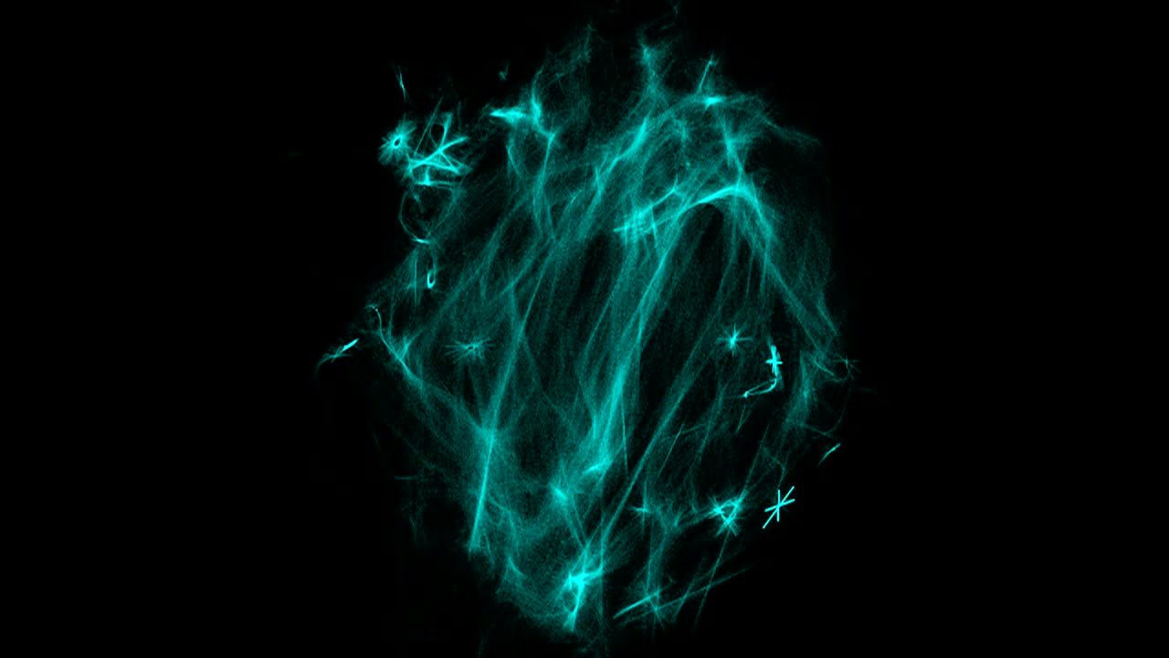 fondo abstracto con esfera mágica. representación 3d