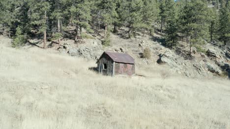 Constructor-Abandonado-Fuera-De-Nederland-Colorado