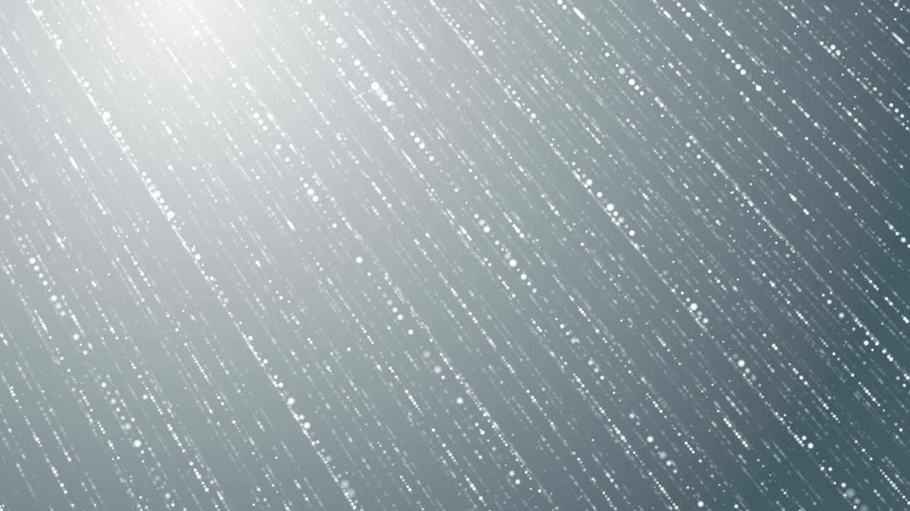 Particles white business bright glitter bokeh dust abstract background loop