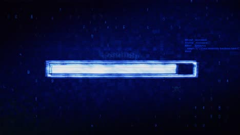 glitching loading screen and system corruption errors