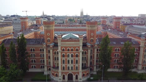 Rossauer-Kaserne-In-Wien,-Österreich