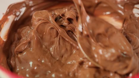 melting chocolate in a bowl
