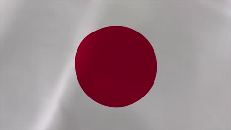 japón agitando la bandera animación 4k fondo de papel tapiz en movimiento