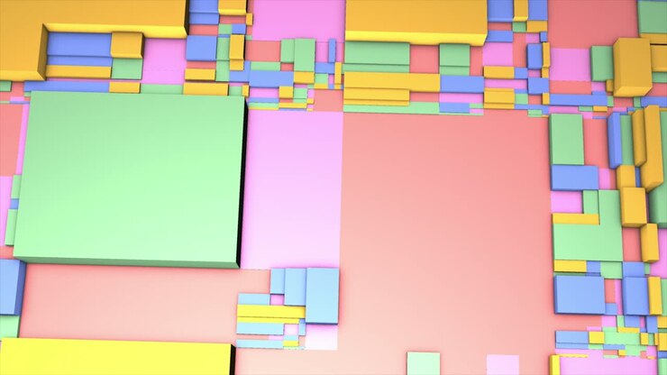 Abstract Geometric Shapes Background