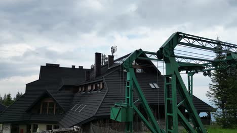 Ski-lift-at-Hala-Miziowa---the-highest-located-shelter-in-Beskid-mountains