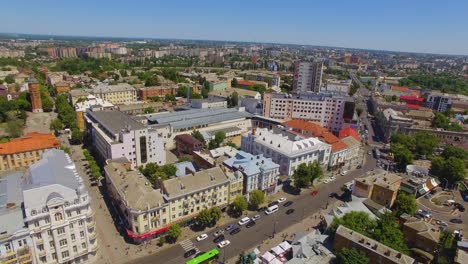 panoramic aerial view of the city 01