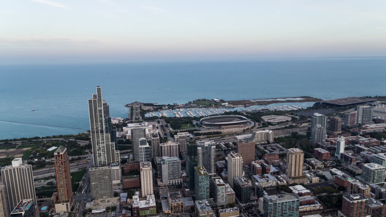 시카고 사우스 루프 - 공중 촬영