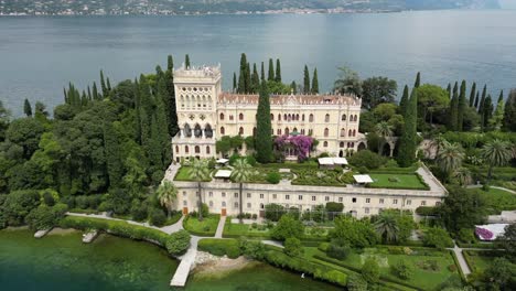 isola del garda villa on lake garda, italy