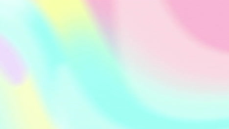 Animation of moving light trails on pastel background