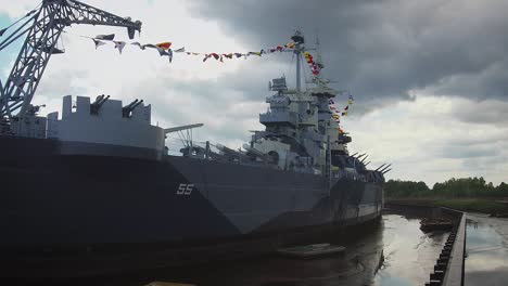 battleship uss north carolina (time-lapse)