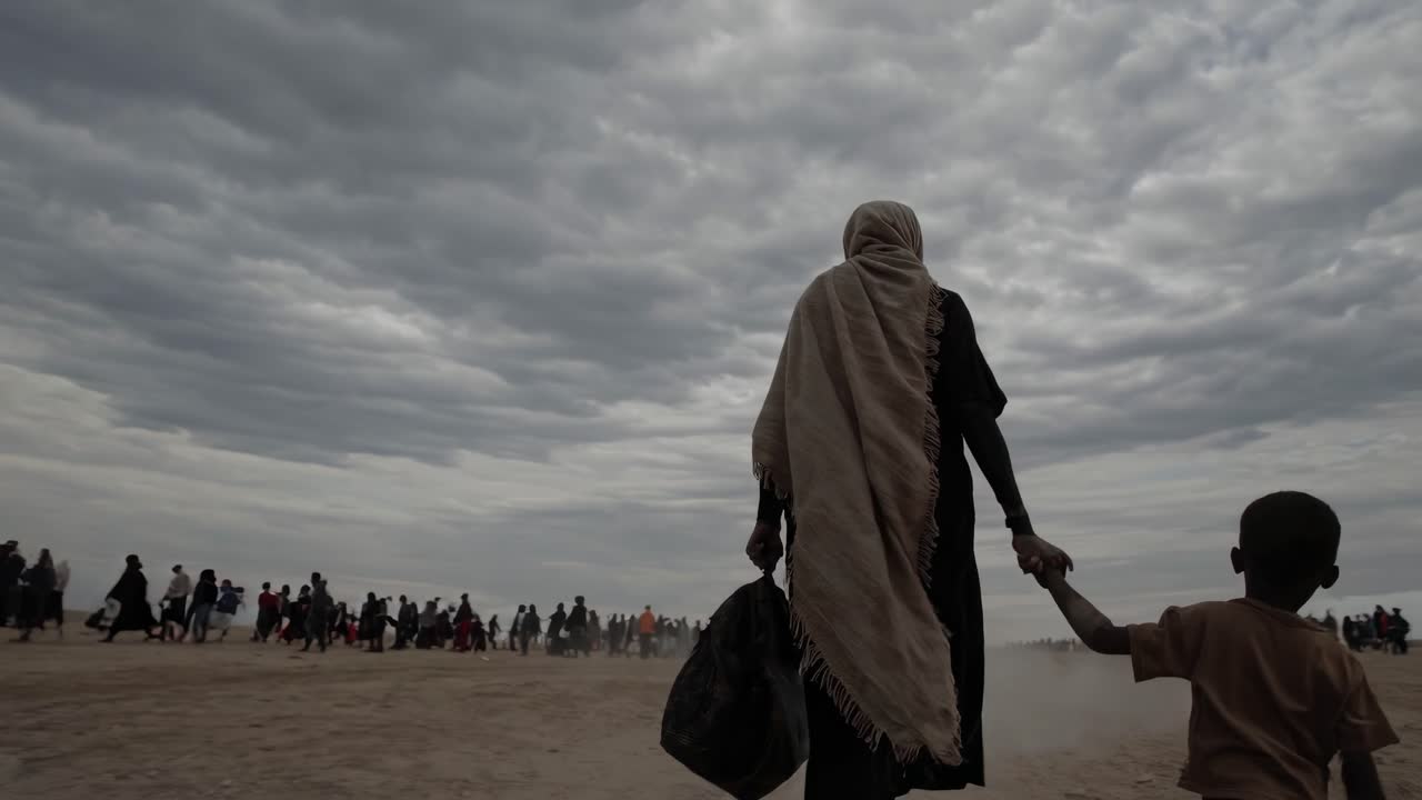 Migrant Family's Journey