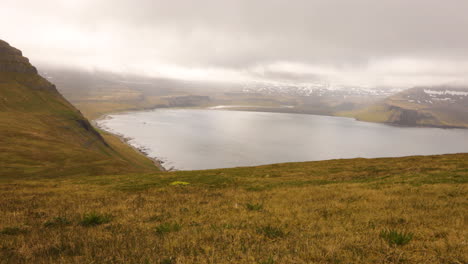 hornstrandir nature reserve landscape in the westfjords, iceland