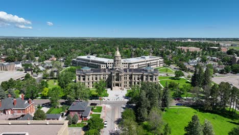 cheyenne, wyoming es el hogar del edificio del capitolio del estado