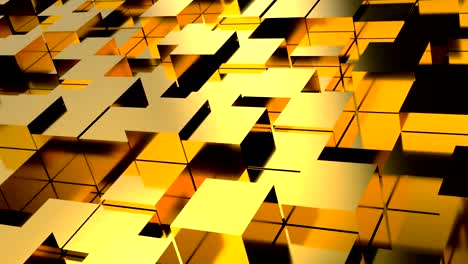 fondo abstracto con bloques de oro
