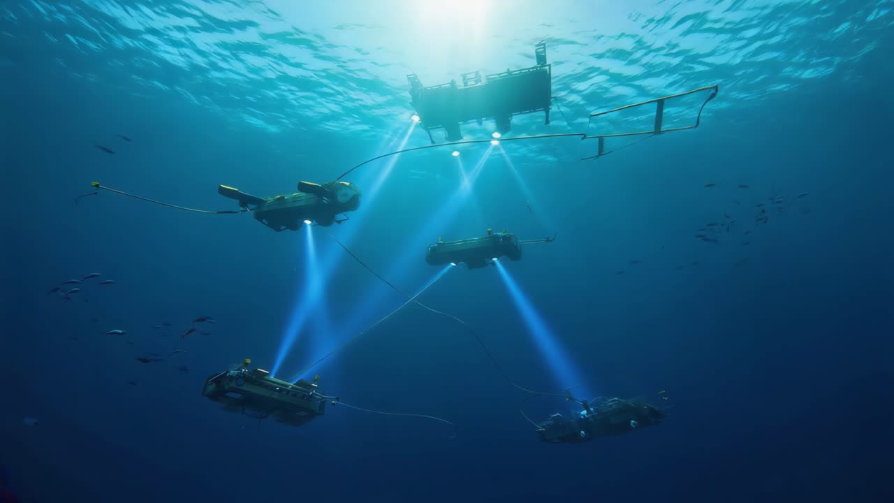 Underwater Exploration by Remotely Operated Vehicles