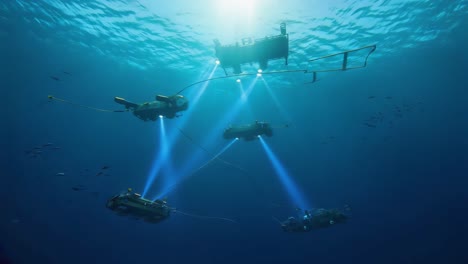 underwater exploration by remotely operated vehicles